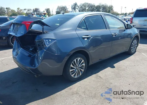 2018 Toyota Corolla Xle from USA, damaged, VIN 5YFBURHE6JP780966